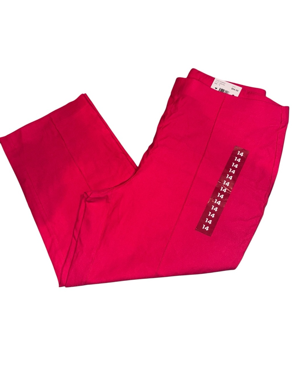 Rafaella Bright Pink Cropped Pants